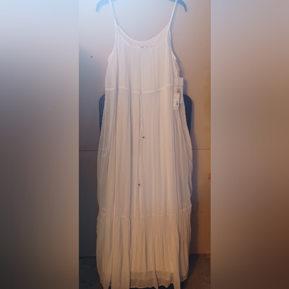 White sun dress